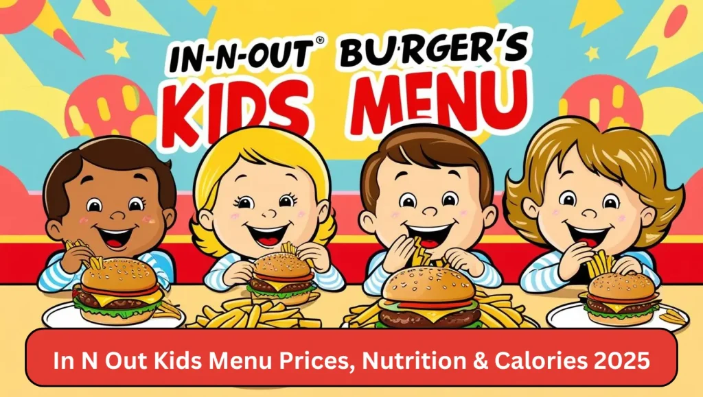 In N Out Kids Menu