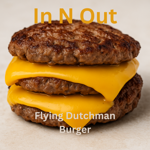 In N Out Flying Dutchman Burger